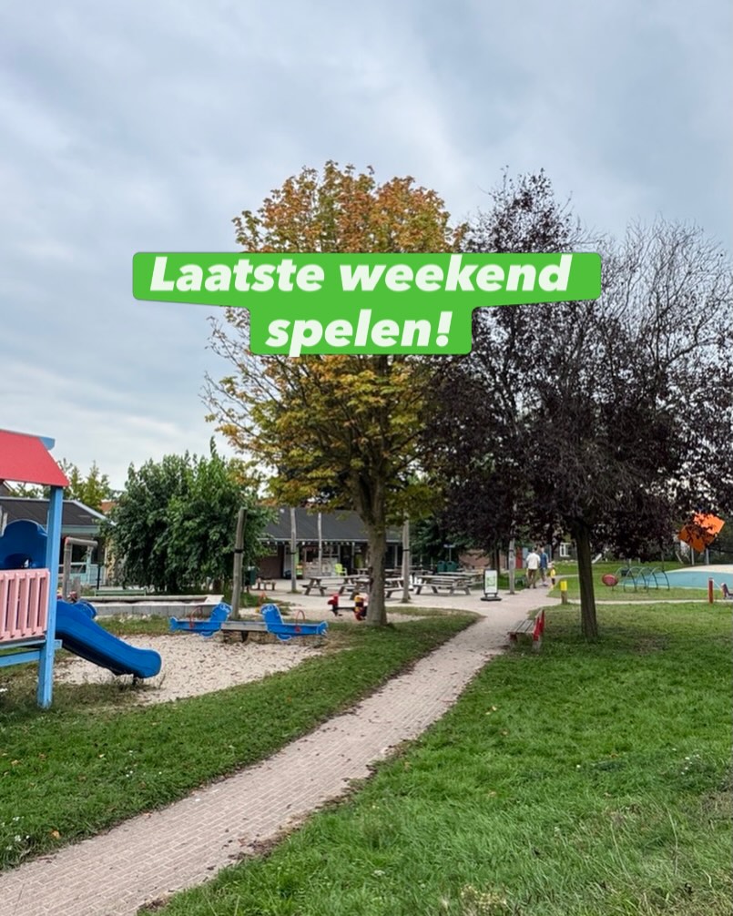Hey lieve volgers, vandaag heeft toch nog iemand zich aangemeld om vrijwillig toezicht te houden. Dus de speeltuin gaat vanmiddag open!

En morgen is het alweer het laatste speeldag van het seizoen. Mike sluit het seizoen af als toezichthouder. Daarna zijn we medio maart 2027 weer open. 

Mis je nog spullen? Dan kunnen ze bij de gevonden voorwerpen liggen. Morgen zijn ze nog op te halen. Wat blijft liggen gaat naar de weggeefwinkel! 

Hopelijk zien we elkaar nog dit weekend in de speeltuin ☀️!

#zwolle #assendorp #speeltuin #speeltuinassendorp